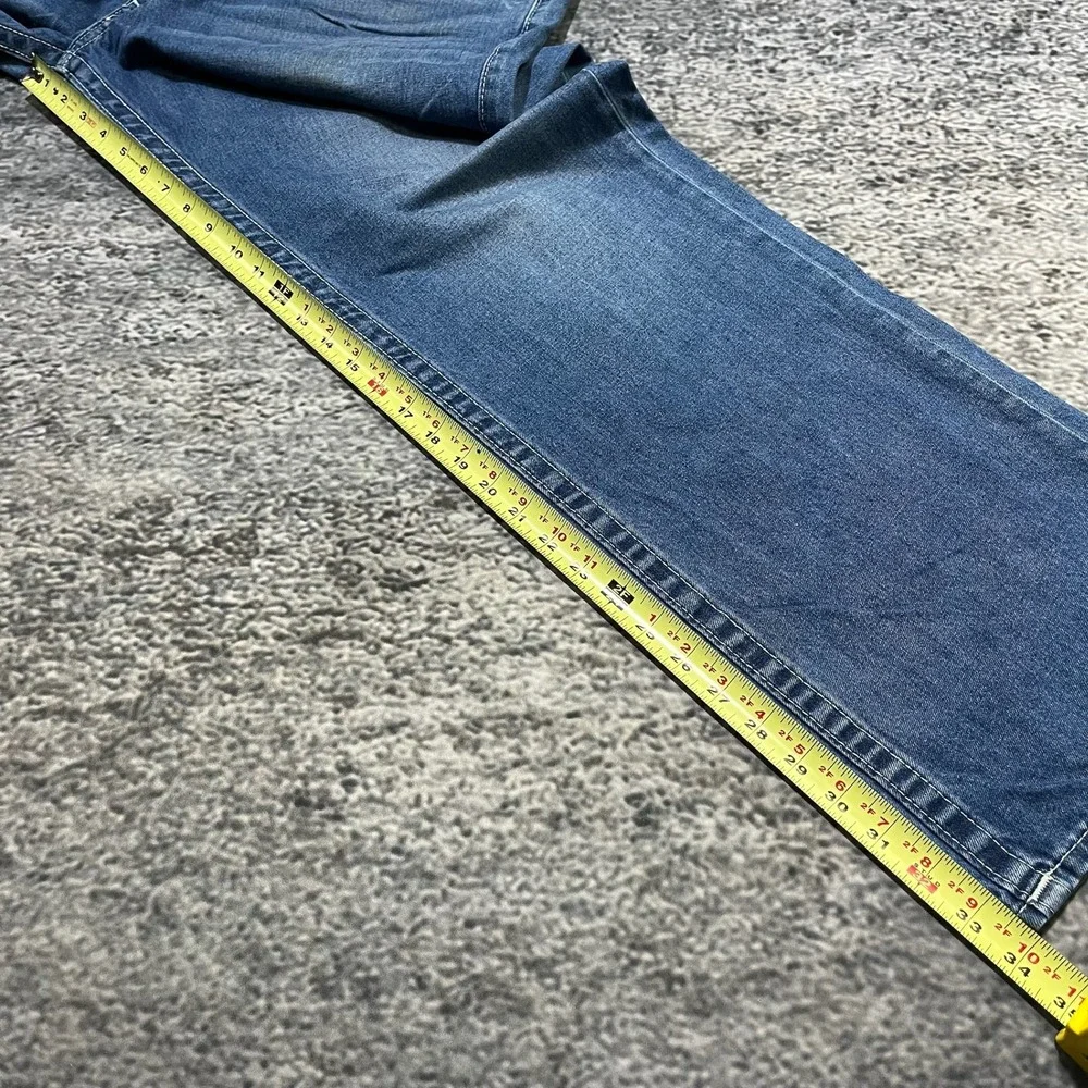 True Religion Jeans Mens 44x34 Blue Denim Straight Fit‎ Y2K Grunge